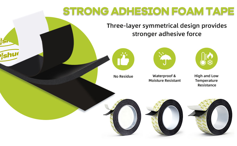 heavy duty double sided mounting tape