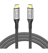 240W USB C to USB C Cable, 3FT USB Type C 3.2 Gen 2x2 Cable 20Gbps Fast Data Transfer, 4K Monitor...