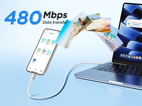 usb-c to lihgning cable