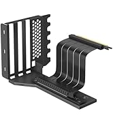 GLOTRENDS 2-Slot GPU Support Bracket with 200mm PCIe 4.0 Riser Cable for GPU Vertical Mount, Comp...