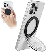 Grippopso for MagSafe Phone Grip, Magnetic Phone Grip Holder Built-in Phone Stand, Magnetic Colla...