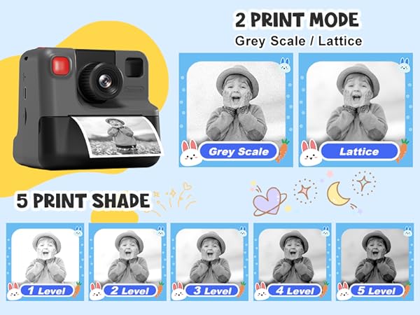 instant print camera for kids