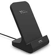 Oinmely Z1 Wireless Charger Wireless Phone Charger Stand Qi-Certified 10W Max Compatible with App...