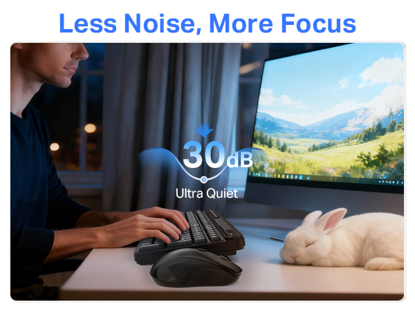 wireless keyboard and mouse combo