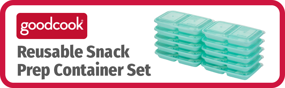 Reusable Snack Prep Container Set