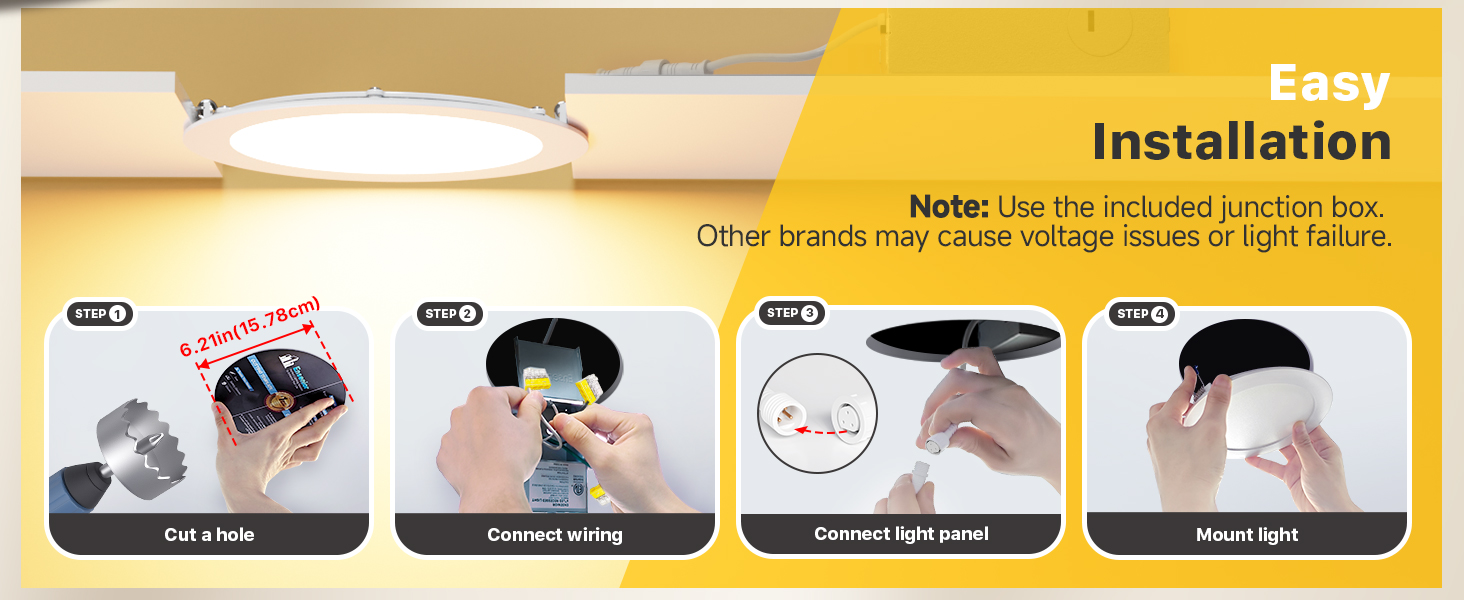 recessed lighting 6 inch
