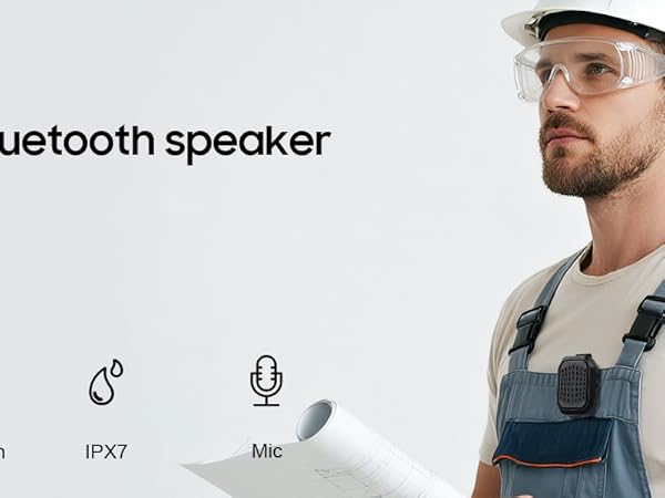 Wearable Bluetooth Speaker