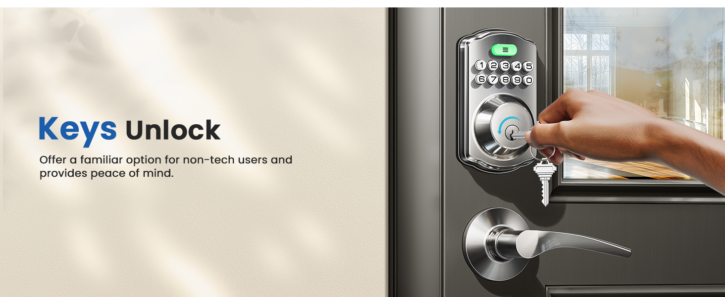 keyless entry door lock
