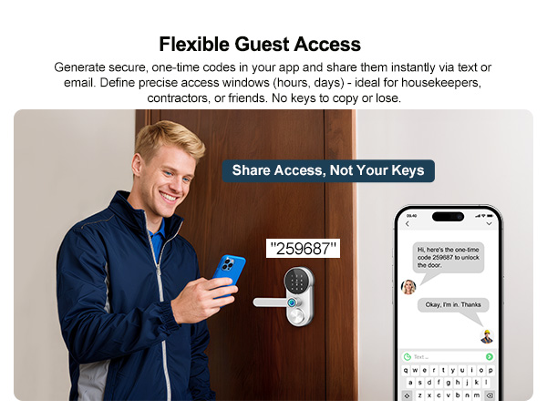 Remote Access wifi door lock