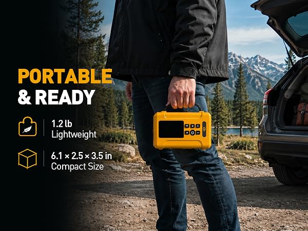 PORTABLE &amp;amp; READY