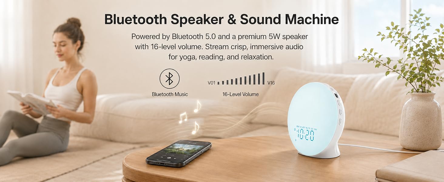Bluetooth Speaker &amp; Sound Machine