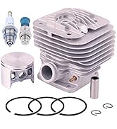 Mtanlo 50MM Cylinder Piston Spark Plug Kit For Makita DPC7310 DPC7311 DPC7300 DPC7301 Wacker BTS1...