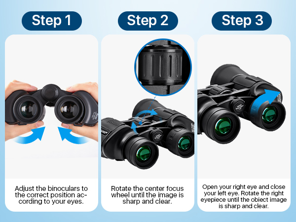 20x50 High Power Binoculars for Bird Watching 28mm Large Eyepiece Life Waterproof Binoculars