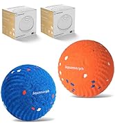Aquamorph 2 Pack Interactive Dog Balls - Auto Moving Bouncing Vibrating Washable Dog Toys for Lar...
