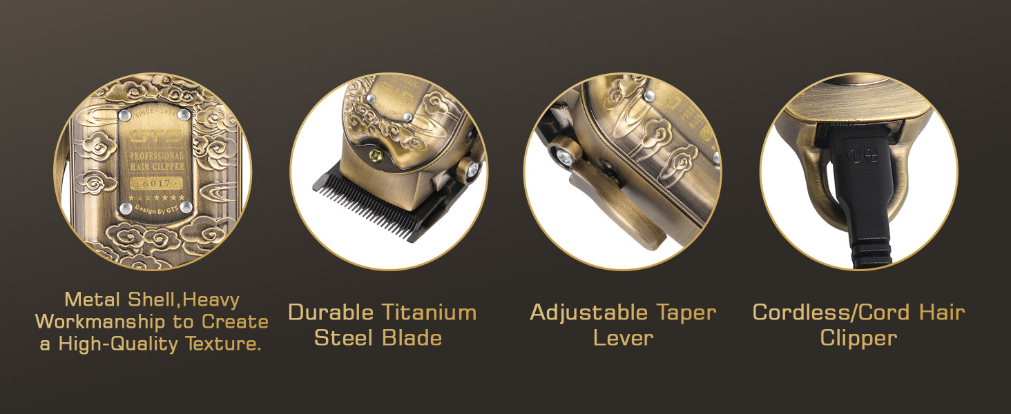 cordless clippers and trimmers set