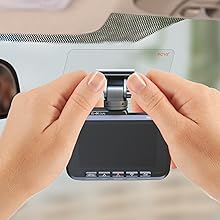 Electrostatic Film for Dash Cam, Dash Cam Sticky Mount Film, Static Cling Film for Dash Cam