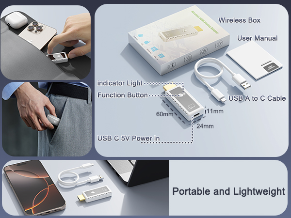 1080P Wireless HDMI Display Adapter