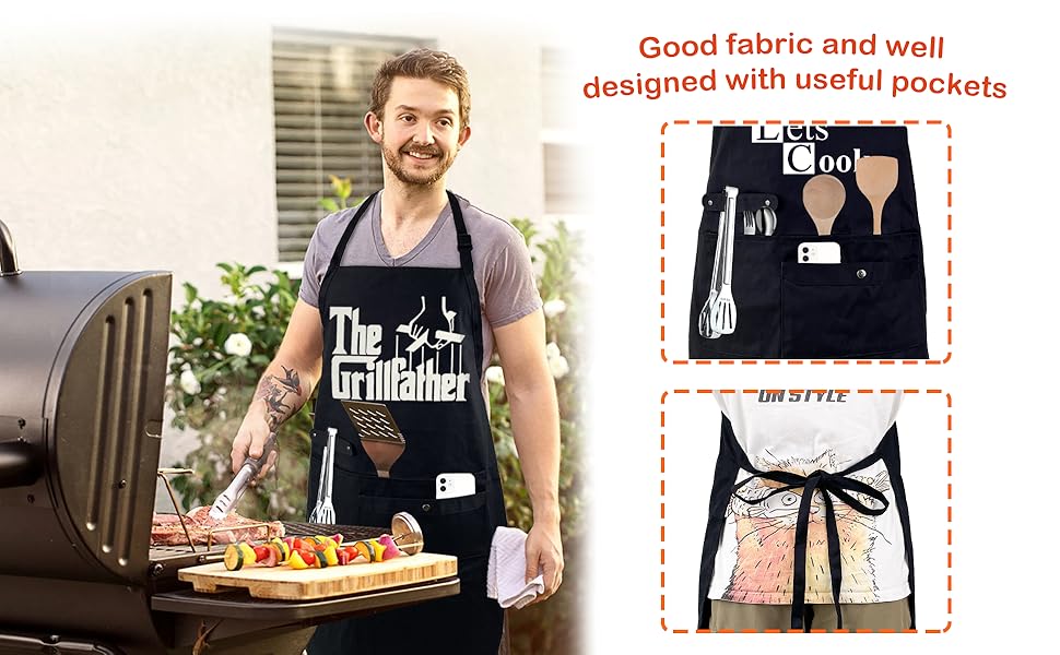 barbecue kitchen apron