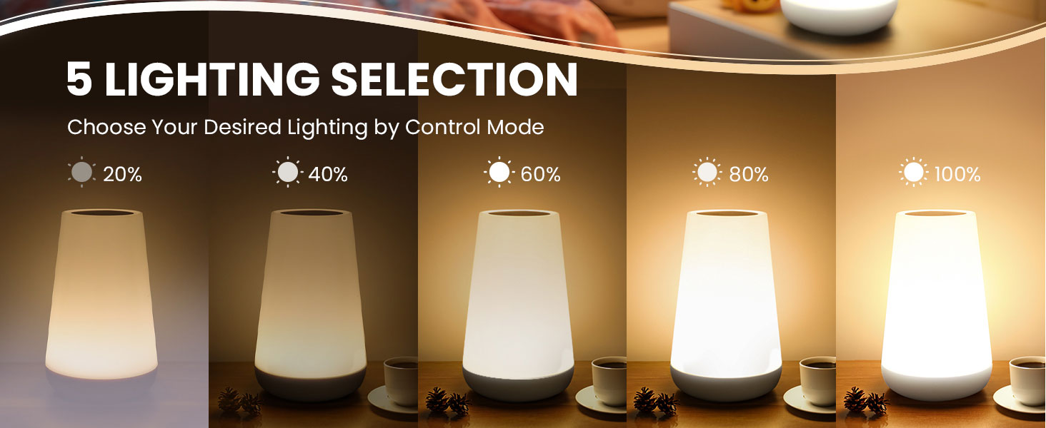 5 lighting selection