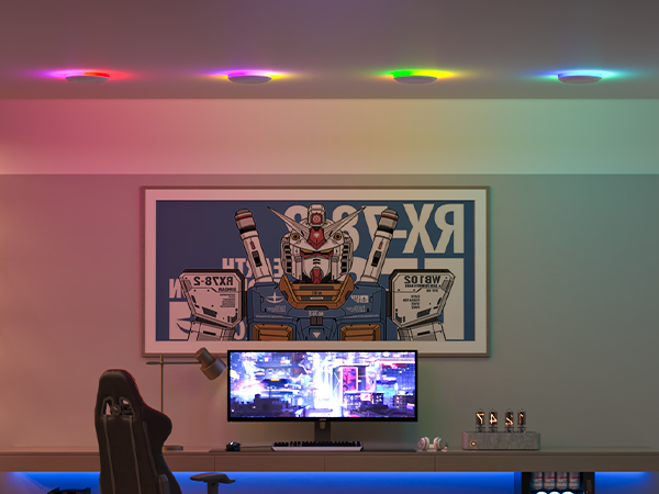RGBAI Disk Light
