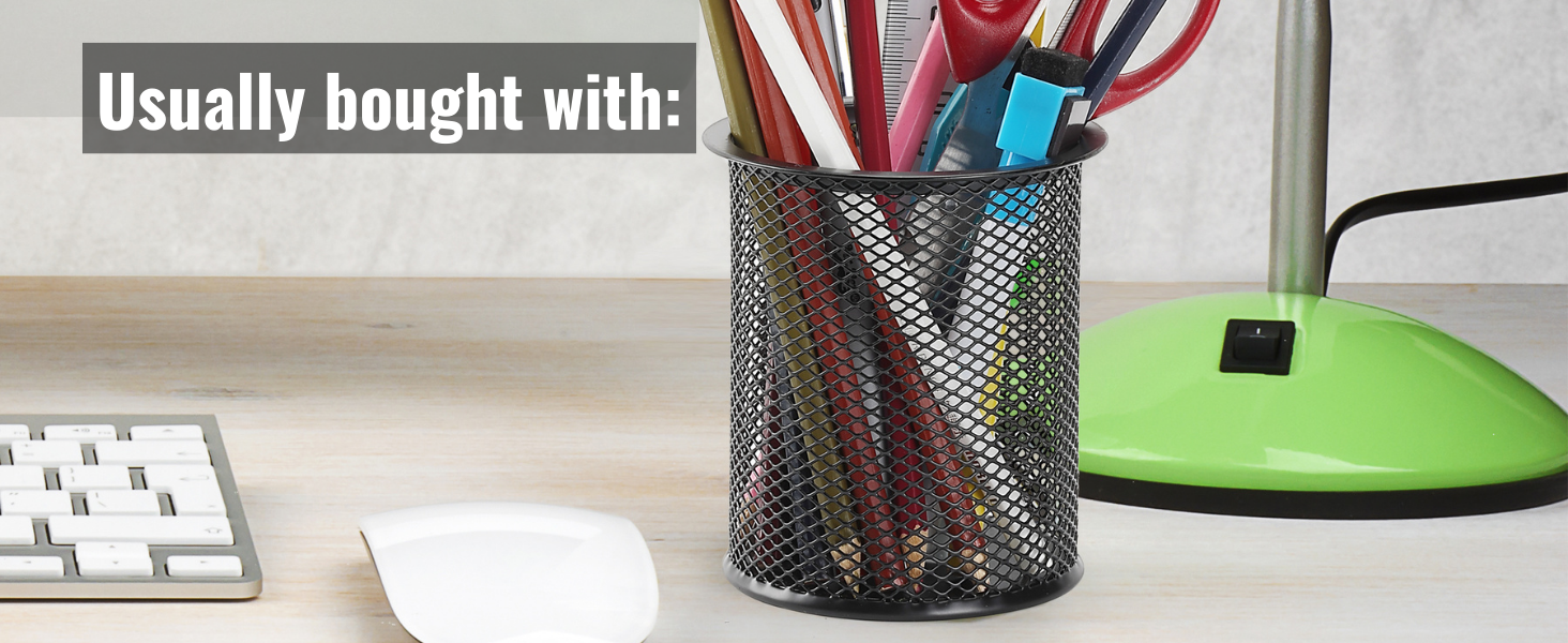 Mr. Pen- Mesh Pen Holder, 3pcs, Pen Holder, Pencil Cup Holder
