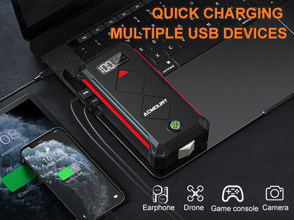 3000A Car Jump Starter