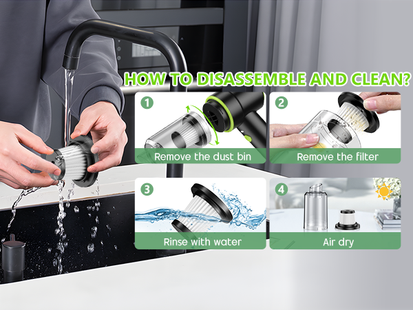 how to disassemble and clean?