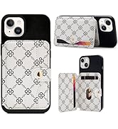 M-Plateau Small Wallet for Women,Kickstand Design Credit Card Holder Wallet 3M Sticky Phone Walle...