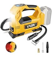 Cordless Tire Inflator Air Compressor for Dewalt 20V Max Battery, 160PSI Portable LED Light Handh...