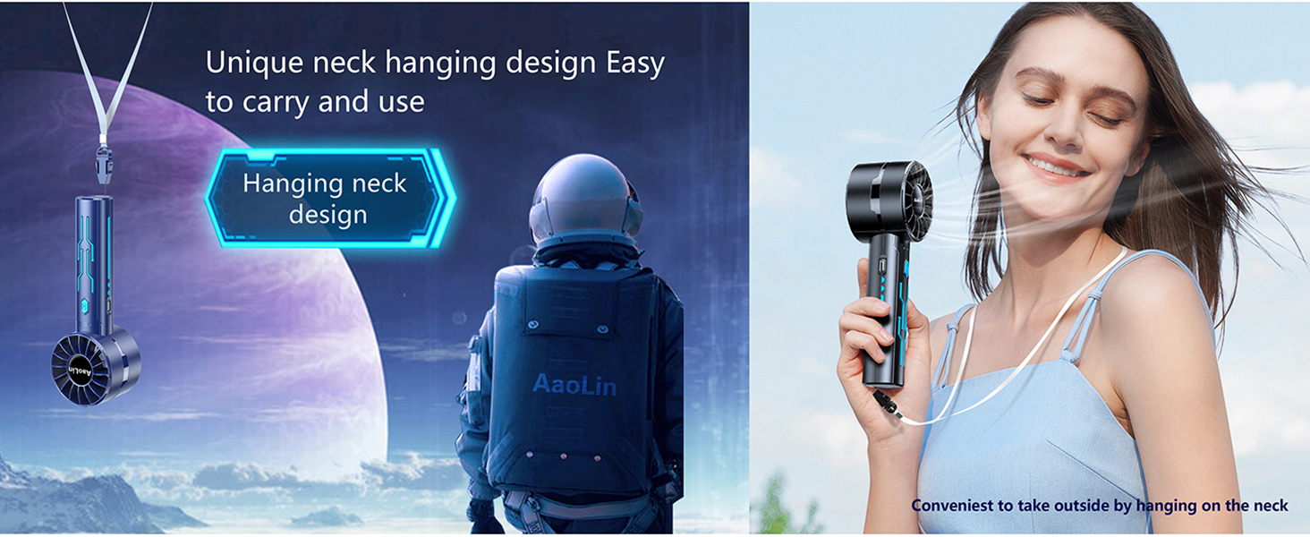 Handheld Portable High-Speed Mini Fan