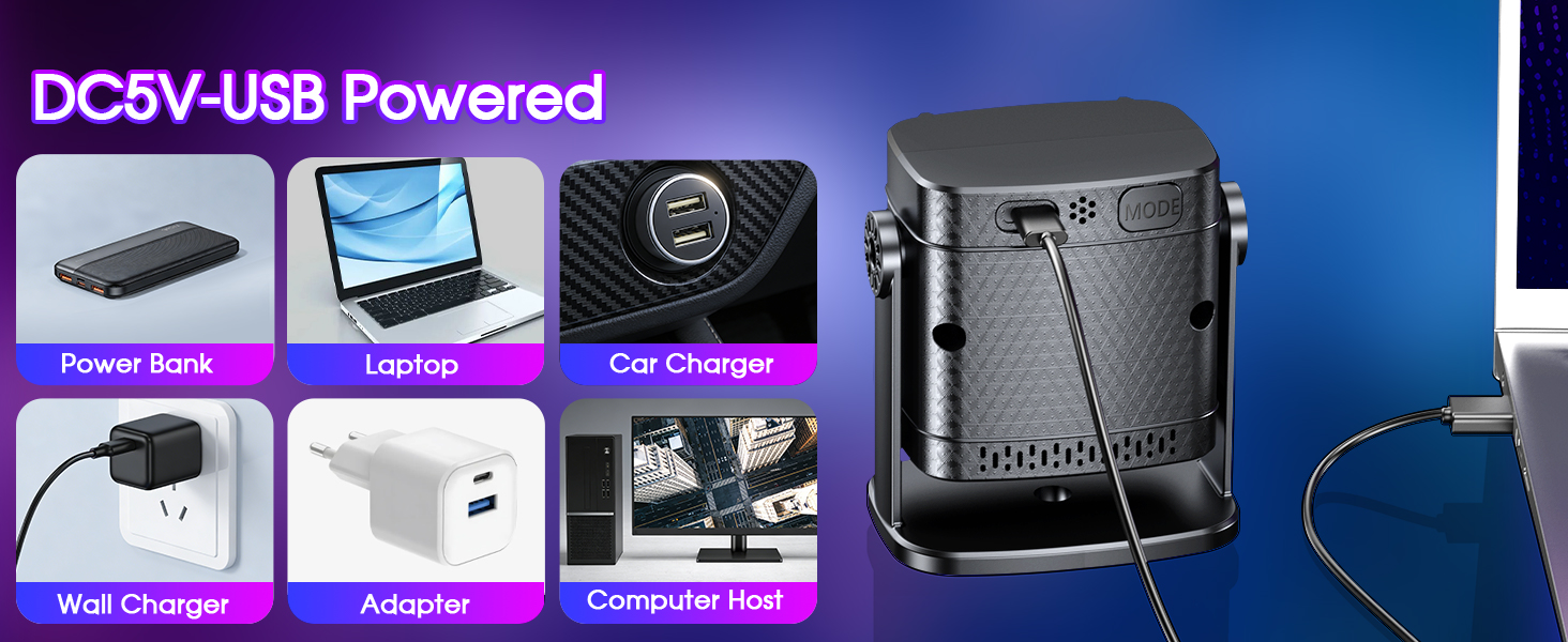 USB powered