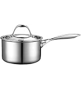 Cooks Standard Multi-Ply Clad Saucepan, 1.5 Quarts, Silve