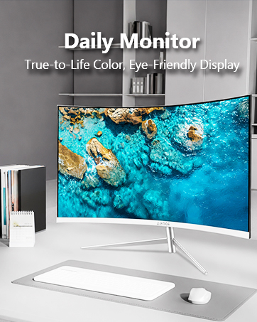 office monitor daily monitor white monitor