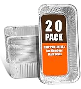 MOASKER Grease Tray Liner for Members Mark 4-Burner &amp; Pro-Series 5-Burner Flat Top Gas Griddle Dr...