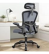 FelixKing Office Desk Chairs, Ergonomic PC Desk Chair with Wheels, Adjustable Lumbar Support and ...