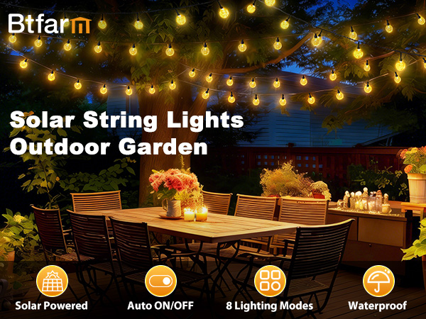 solar string lights