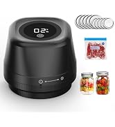 Newise Upgraded Electric Mason Jar Vacuum Sealer, 3-in-1 Automatic Vacuum Sealer Kit for Canning ...