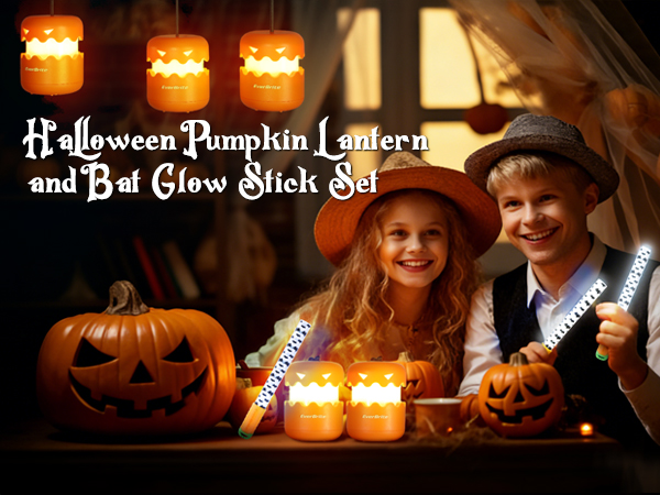 EverBrite 6 Pack Halloween Pumpkin Lantern