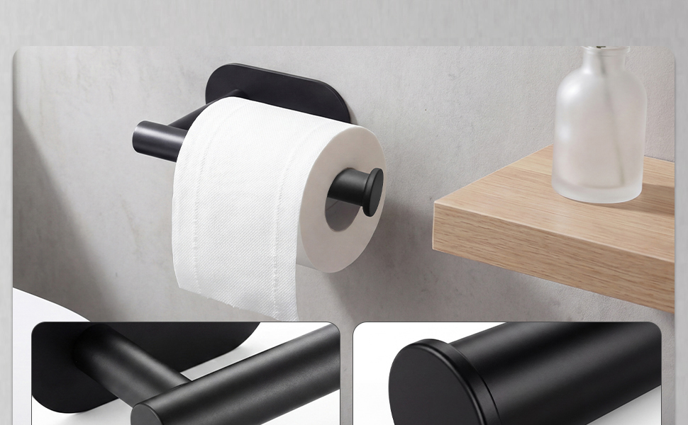 Toilet Paper Holders Adhesive towel rack Stainless steel towel rack Bathroom towel rack