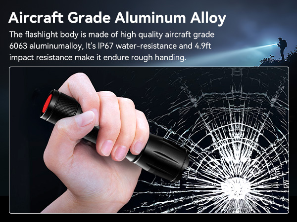 tactical flashlights