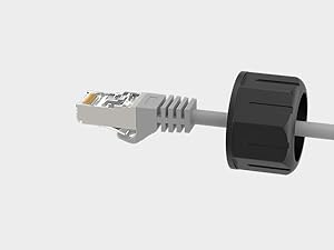 Step 1: Thread through waterproof nut