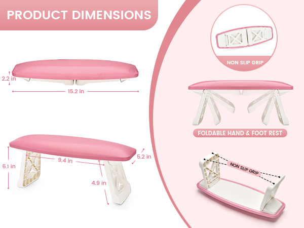 nail arm rest for nail tech