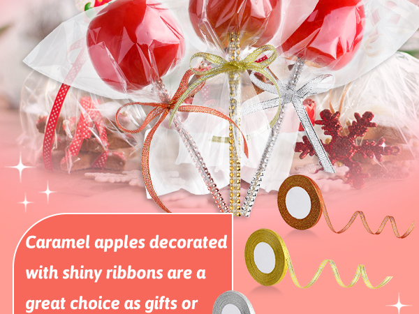Candy Apple Sticks and Bags