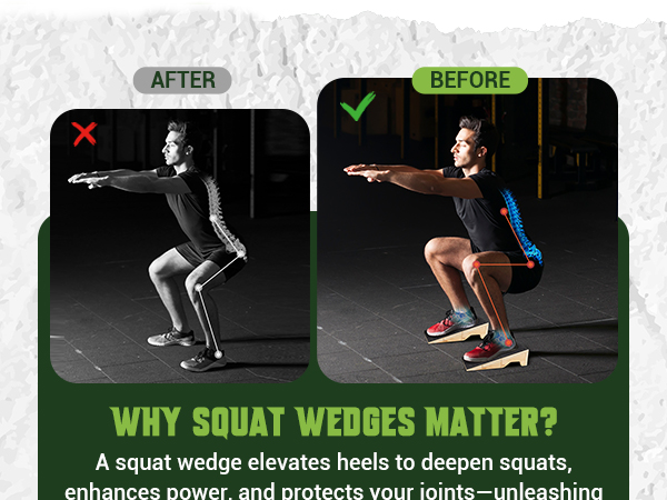 heel wedge for squats
