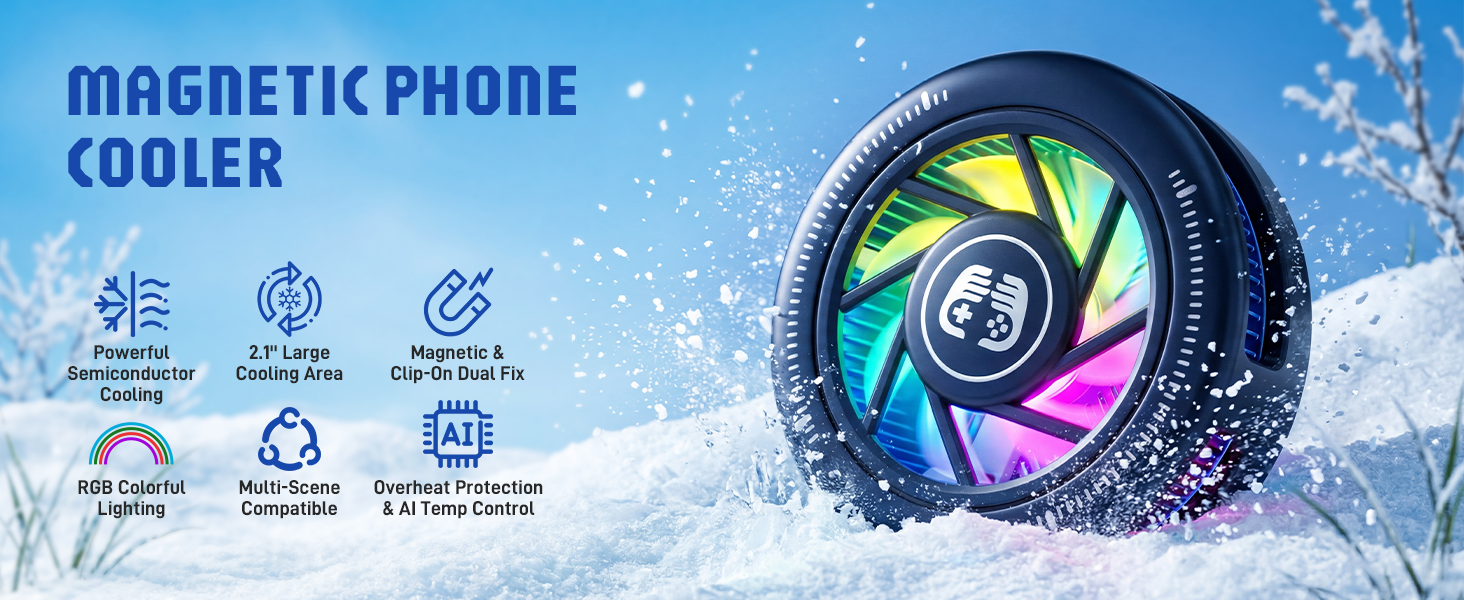 Phone Cooler for Gaming