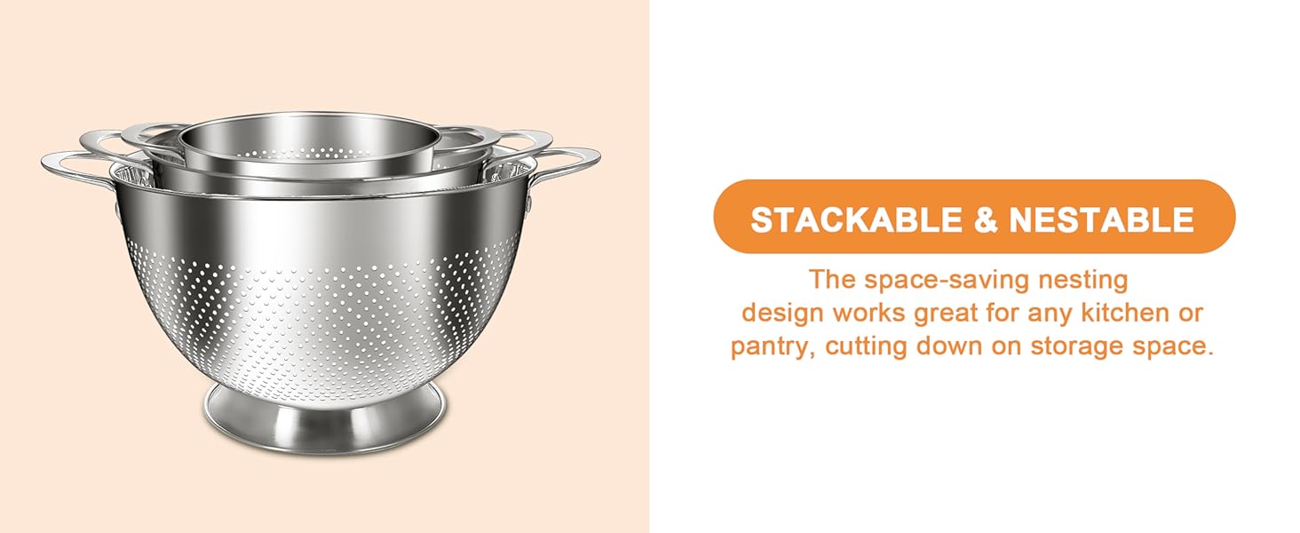 Stainless Steel Colander