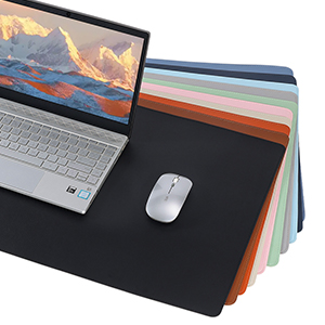 leather deskmat for keyboard and mouse