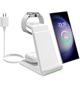 Wireless Charging Station for Samsung - NANAMI 3 in 1 Wireless Charger for Multiple Devices, Fast...