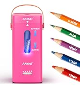 AFMAT Electric Pencil Sharpener, Fully Automatic Pencil Sharpener, Auto in &amp; Out, Rechargeable Ha...