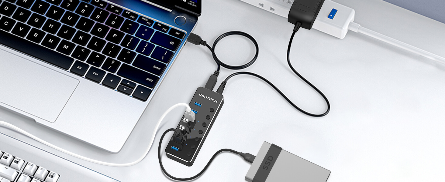 RSHTECH USB 3.0 HUB